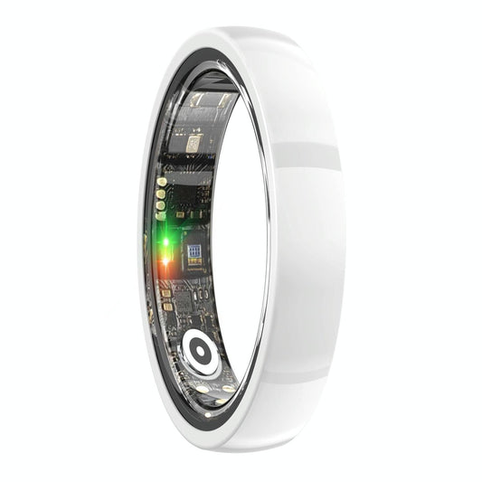 NNEDSZ Smart Ring With Heart Rate Blood Oxygen Sleep & Sports Modes - Size 12